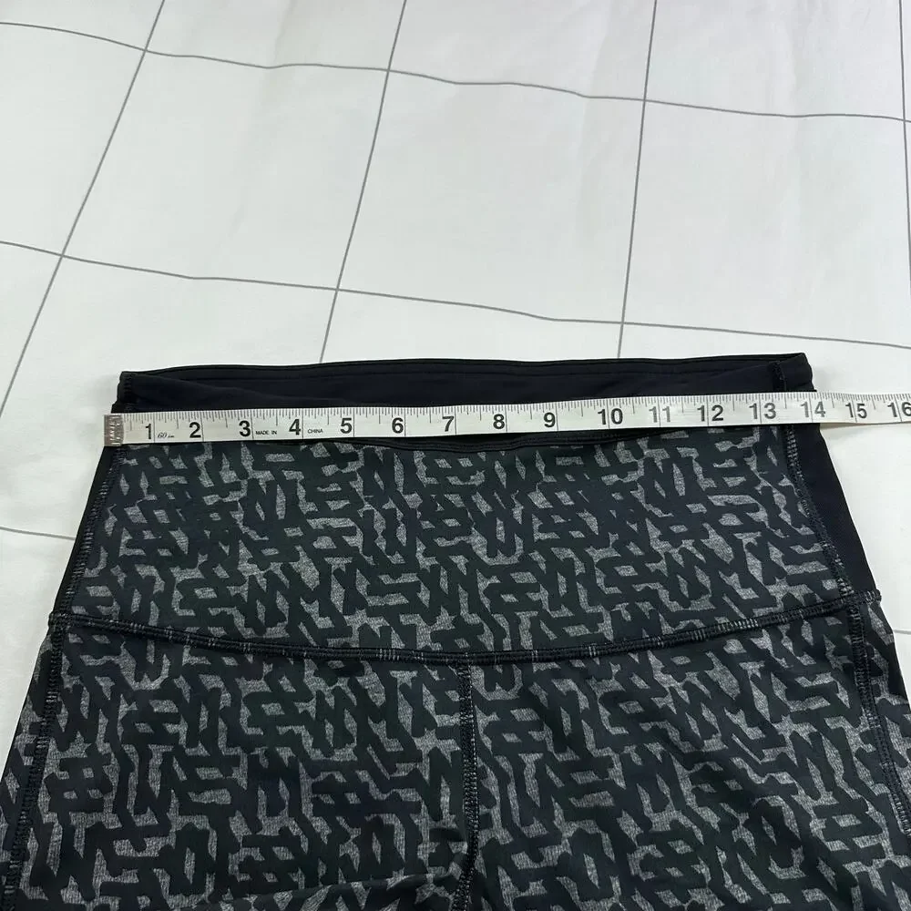 Lululemon Leggings Womens 8 Running In The City 7/8 Luxtreme Heathered Net Pop